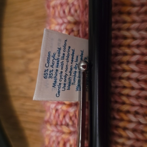 THEREABOUTS BRAND GIRLS PLUS SIZE CORAL PINK SWEATER SIZE 3XL 22.5 PLUS - Picture 15 of 16